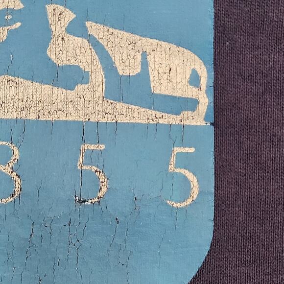 Vintage 80s Penn-State Sweatshirt Womens XL 21x24 Faded USA - Picture 13 of 14